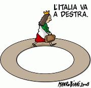 Una vignetta di Mauro Biani