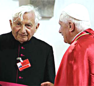 Georg e Joseph Ratzinger