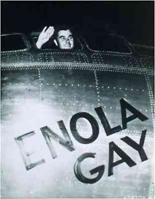 il pilota dell'Enola Gay