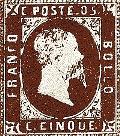 il primo francobollo italiano 
