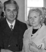 Aldo Moro con la moglie Eleonora