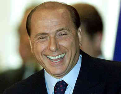il leader del Pdl Silvio Berlusconi