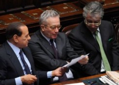 Berlusconi, Tremonti, Bossi