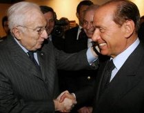 Cossiga con Berlusconi