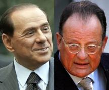 Berlusconi e Mills