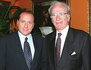 Berlusconi e Murdoch