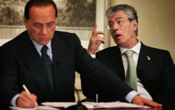 Berlusconi e Bossi