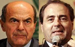 Pierluigi Bersani e Antonio Di Pietro