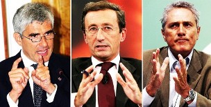 Casini, Fini e Rutelli