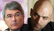 Roberto Castelli e Roberto Saviano