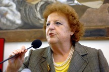 Il ministro degli Interni, Anna Maria Cancellieri