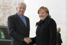 Monti e Merkel