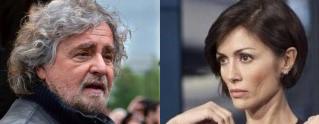 Beppe Grillo e Mara Carfagna