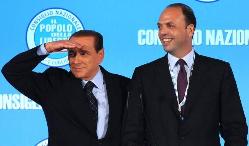 Berlusconi e Alfano