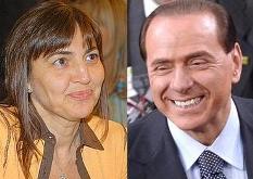 Renata Polverini e Silvio Berlusconi