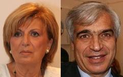 Adriana Poli Bortone e Rocco Palese