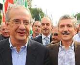 Veltroni e D'Alema (foto Ansa)