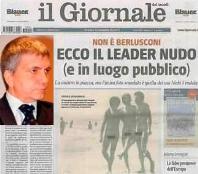 Nichi Vendola e la copertina de Il Giornale