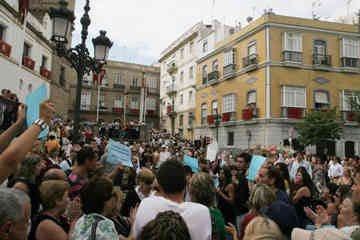 La protesta di Cadiz
