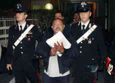 Michele Catalano arrestato dai carabinieri