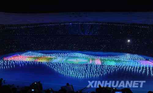 la cerimonia di apertura delle Olimpiadi