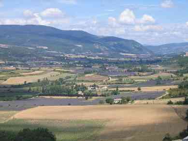 Veduta di Sault, Francia