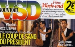 la copertina del magazine Vsd