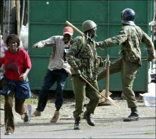violenze in Kenya (foto Repubblica.it)