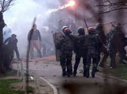 scontri in Kosovo