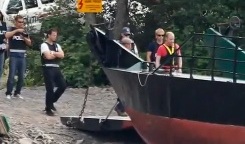 Breivik sull'isola con la polizia