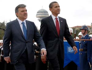 Barack Obama e Abdullah Gul