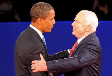 Barack Obama e John McCain