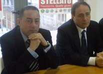 da sin. Pittella e Stellato