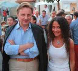Il sindaco di Piedimonte Matese, Cappello, con Agnese Ginocchio