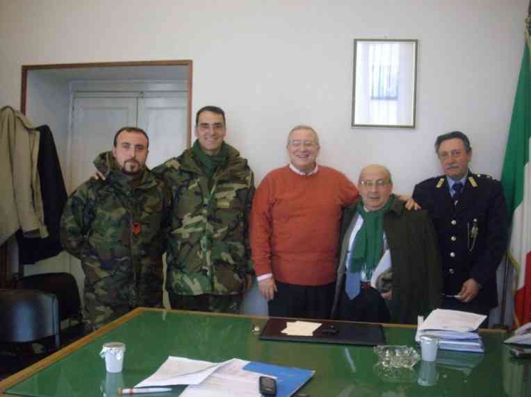 Ciaramella accoglie il personale dell