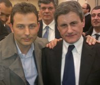 Galluccio con Alemanno