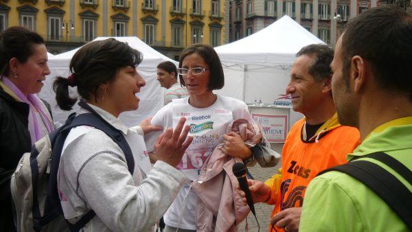 interviste con il gruppo aversano all’AVON Running