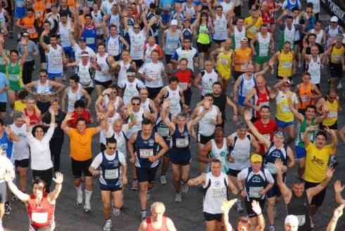 aversani alla Napoli Marathon