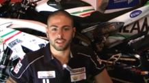 Riccardo Russo con il sindaco Sagliocco