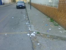 sporcizia in via Gemito