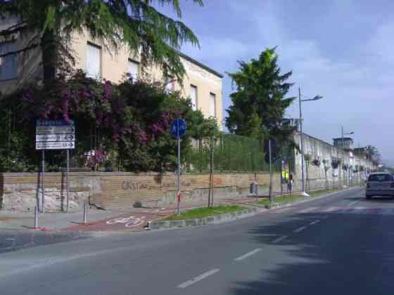 Pista ciclabile in via Saporito
