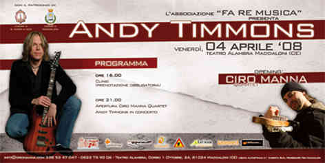 Andy Timmons e Ciro Manna