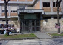 L'ingresso del Poliambulatorio