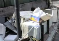 Rifiuti ingombranti per le strade di Aversa