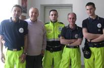 Ciaramella con la Protezione Civile