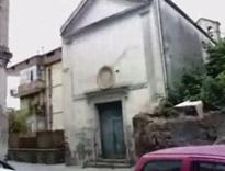 La chiesa in via Monserrato