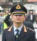 il comandante della Polizia Municipale di Aversa, Stefano Guarino