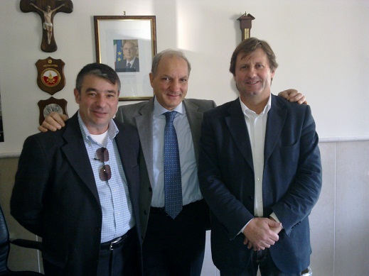 da sin. Liotto, Falbo e Longobardo