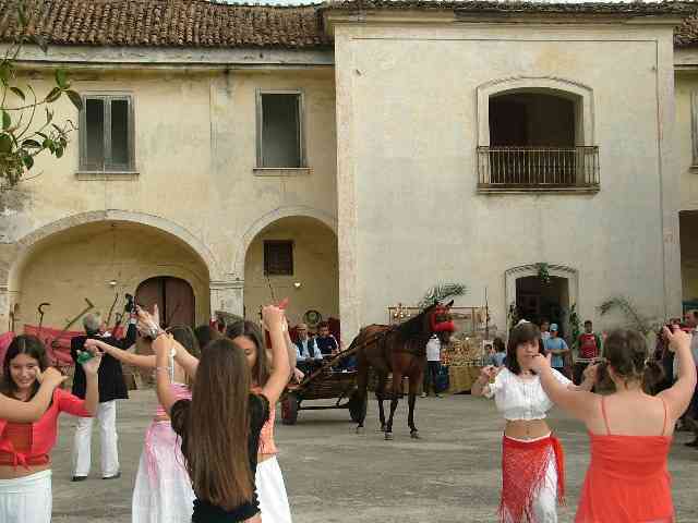 un'immagine della Festa della Tammorra 2007