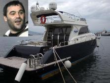 Giuseppe Setola e lo yacht